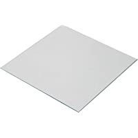 Wisamic Lecho térmico de vidrio borosilicato transparente 220x220x3mm para impresoras 3D MK2 - MK2A- Anet A8- Anet A6…